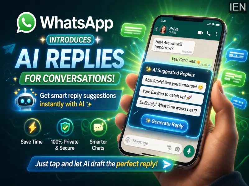 WhatsApp Rolls Out AI-Powered Smart Replies to Make Conversations Faster and Easier