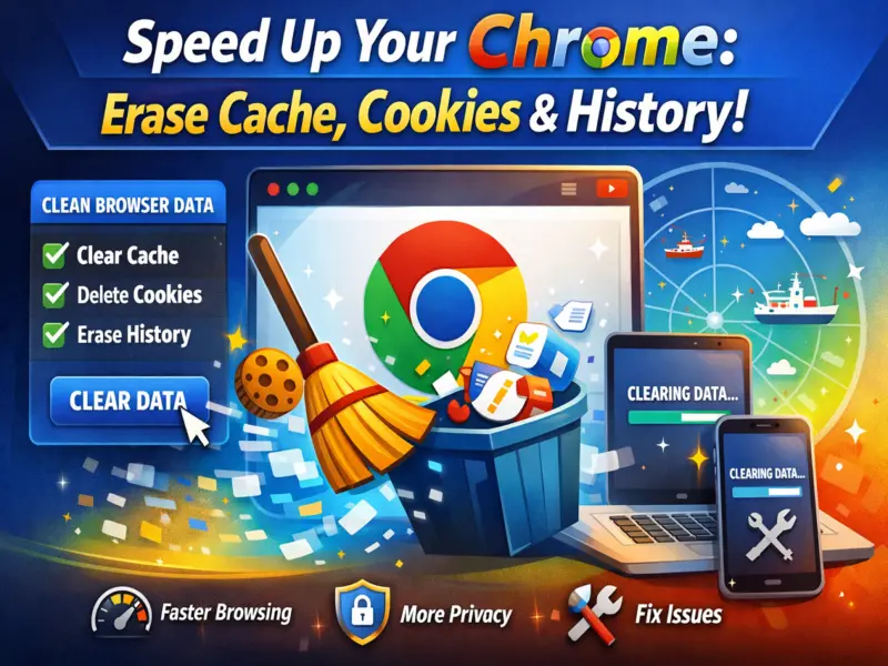 Speed Up Chrome Instantly: A Complete Guide to Deleting Cache, Cookies and Browsing Data