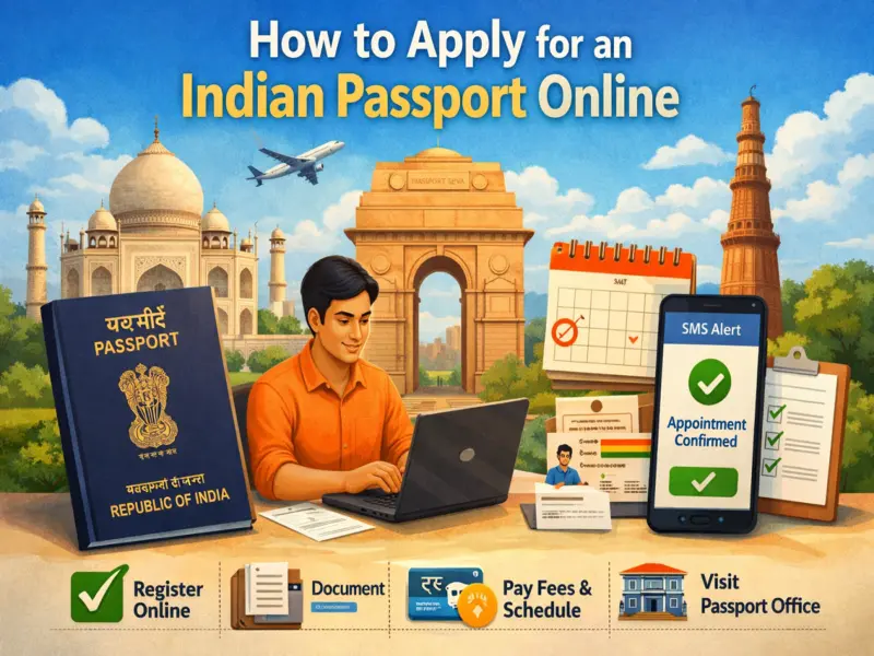 How to Apply for a Passport Online in India: Step-by-Step Guide for First-Time Applicants