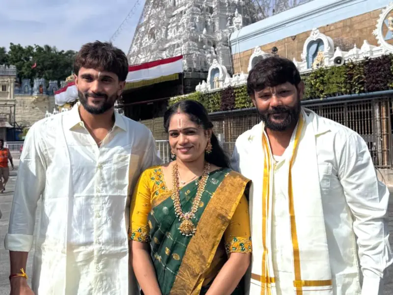 తిరుమల శ్రీవారిని దర్శించుకున్న నితీశ్ కుమార్ రెడ్డి