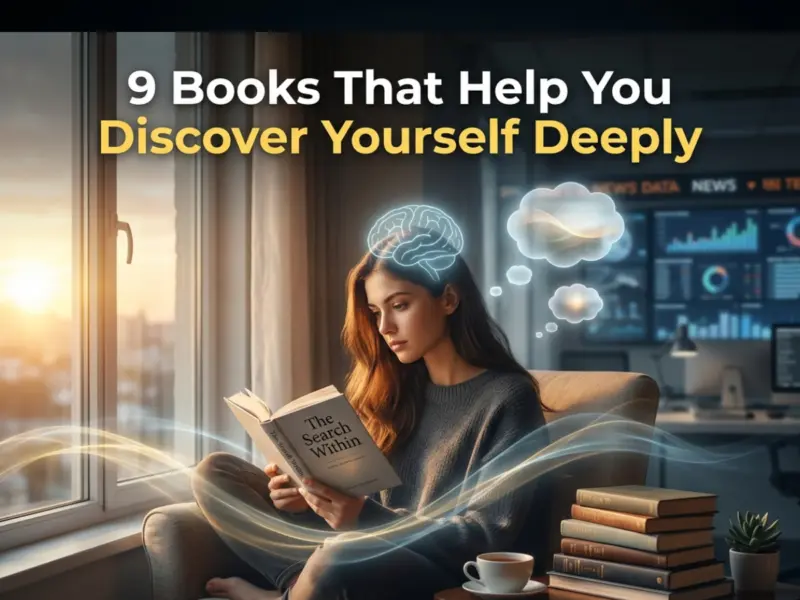 Must-Read Books: 9 Books That Help You Discover Yourself on a Deeper Level | Top Reads for Self-Discovery and Inner Growth