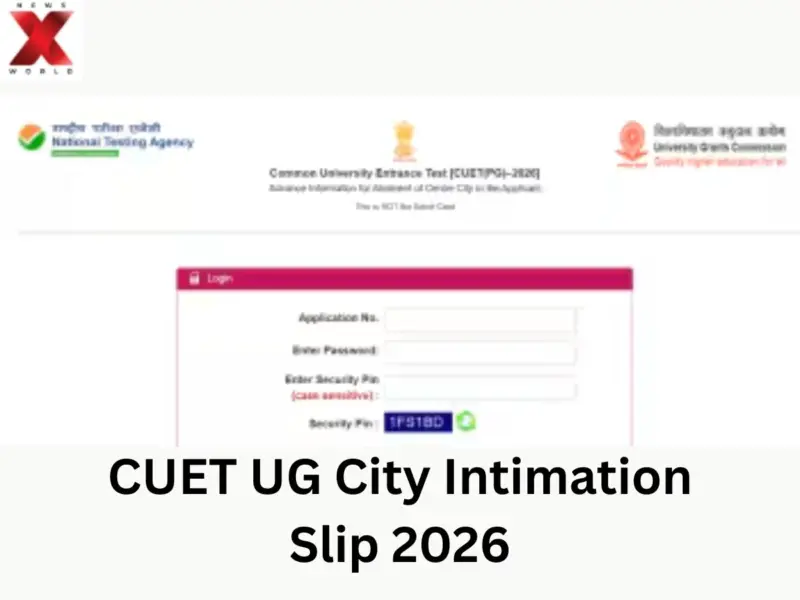 CUET UG City Intimation Slip 2026 Expected Soon: Check Release Date, Exam City Details and Download Steps at nta.nic.in