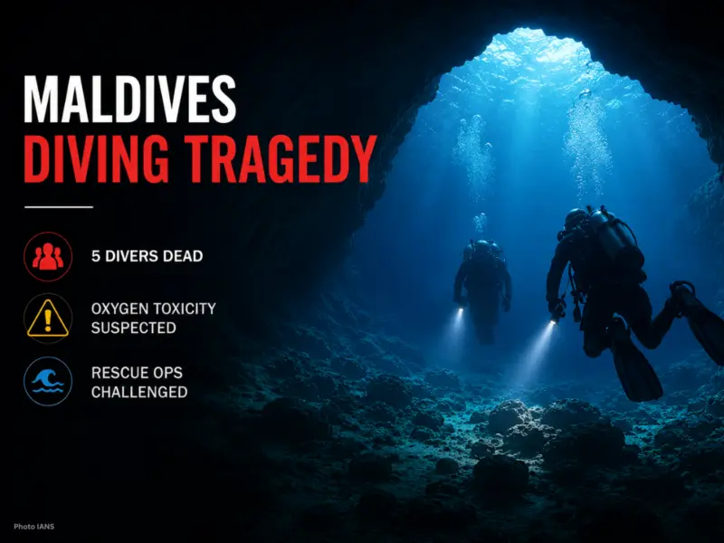 Maldives Cave Diving Horror: Oxygen Toxicity Or Trapped In Darkness? What Killed 5 Italian Divers