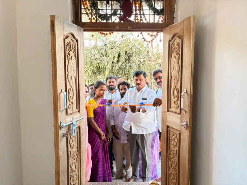 ఇందిరమ్మ ఇళ్ల గృహ ప్రవేశం!