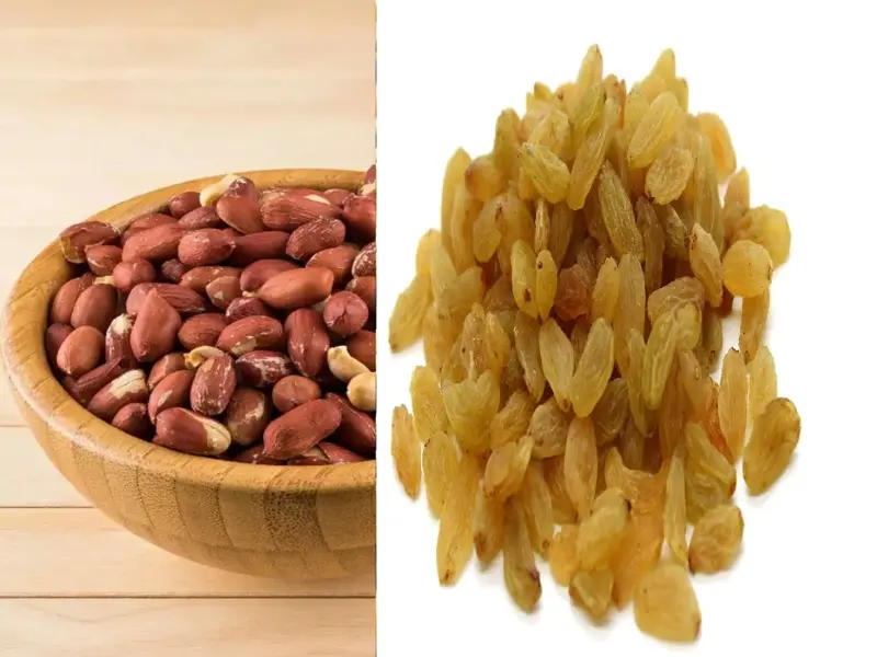 Health Tips: Know the benefits of eating soaked raisins and peanuts on an empty stomach in the morning, you will start doing it today itself