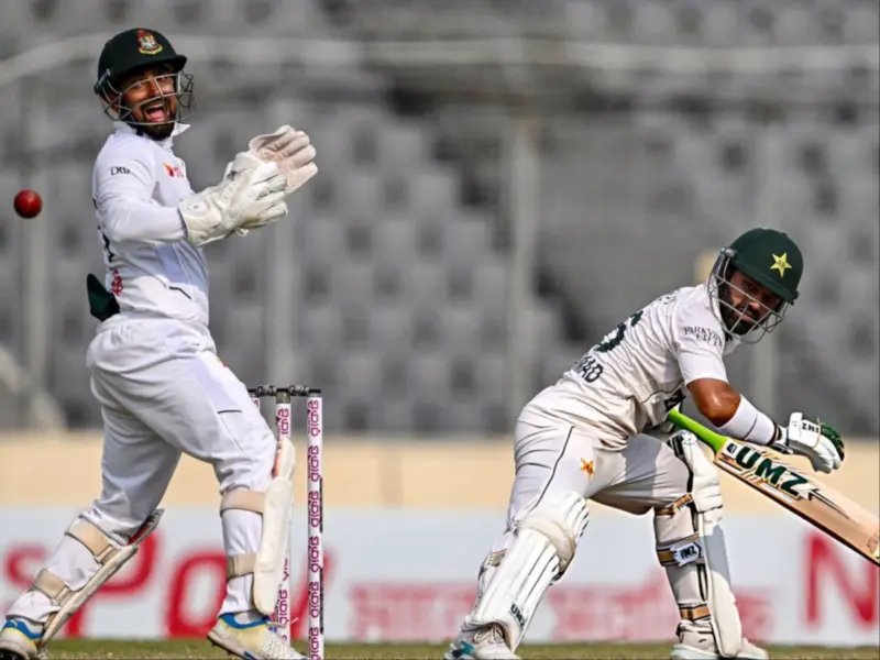 BAN vs PAK: Litton Das Trolls Mohammad Rizwan With Viral Reputation Taunt as Pakistan Suffer Historic Test Defeat in Dhaka: WATCH Viral Video
