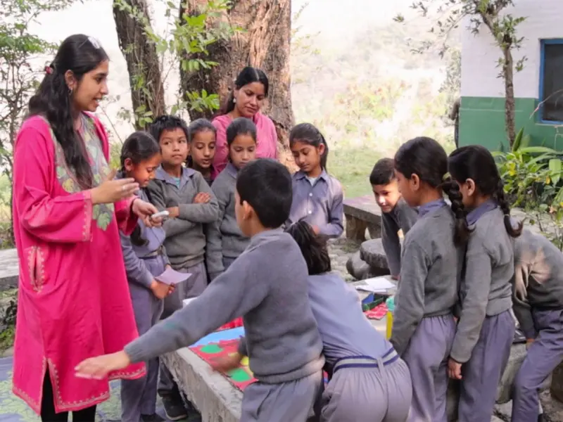 Dehradun's 'upside-down' school blends nature with learning for 70 children