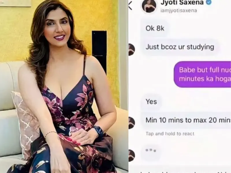 Who Is Jyoti Saxena? Actress Deletes Instagram After Viral Chat Alleging Money Demand For Nude Video Calls, Claims Account Misuse