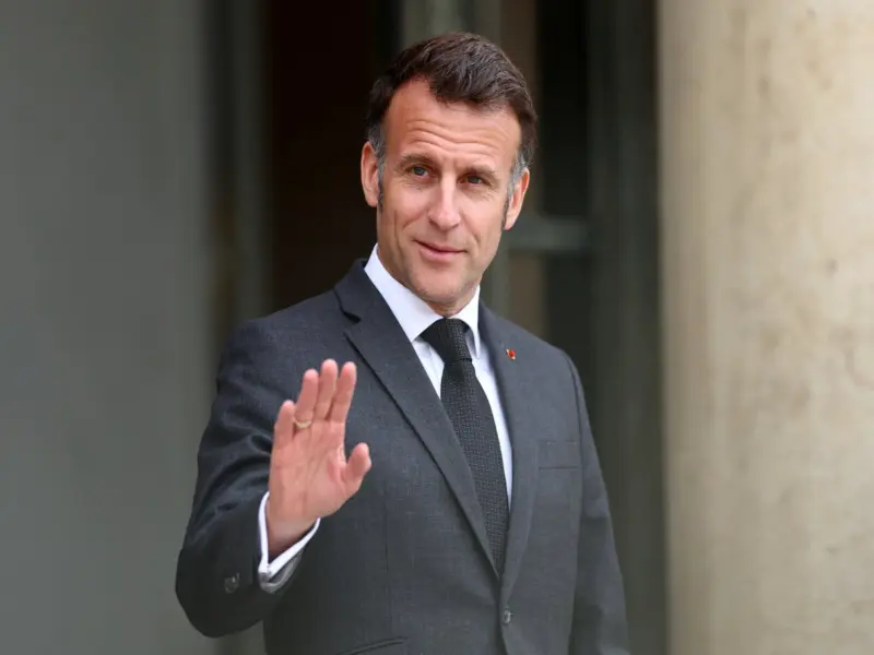 US, EU wasting time on tariff threats: Macron
