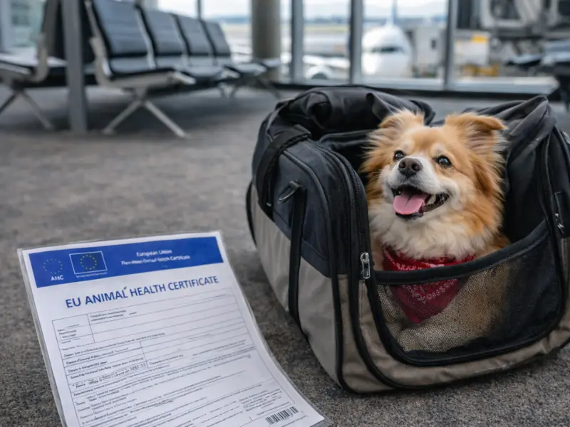 EU Pet Travel Rules 2026: UK Pet Passports Invalid, New Animal Health Certificate Required for Europe Trips