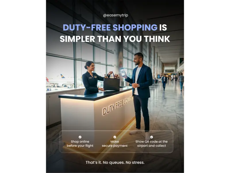 EaseMyTrip observes double-digit growth in airport service adoption; Duty-Free and Meet & Greet emerge as key preferences
