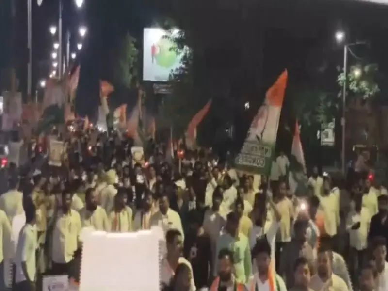 Youth Congress protests in Maharashtra demand action over NEET UG 2026 paper leak