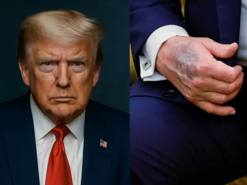 Donald Trump Health Update: Hand Bruise, Unsteady Walk & Melania Moment Fuel Dementia Debate After Viral Walter Reed Hospital Claims
