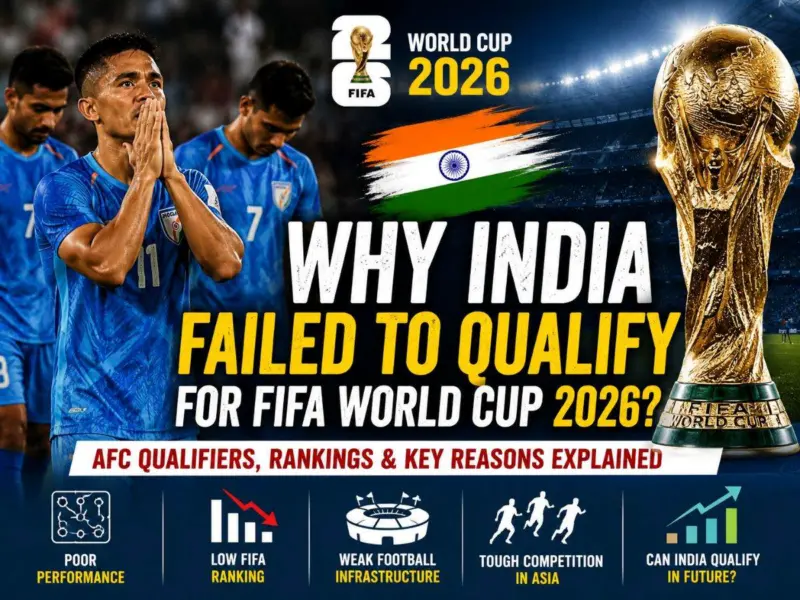 Why India Is Not Playing FIFA World Cup 2026? Qualification Process and Key Reasons Explained