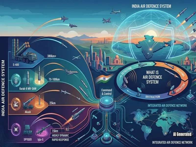 India's Air Defence System: A Powerful Shield Capable of Neutralising Threats Instantly