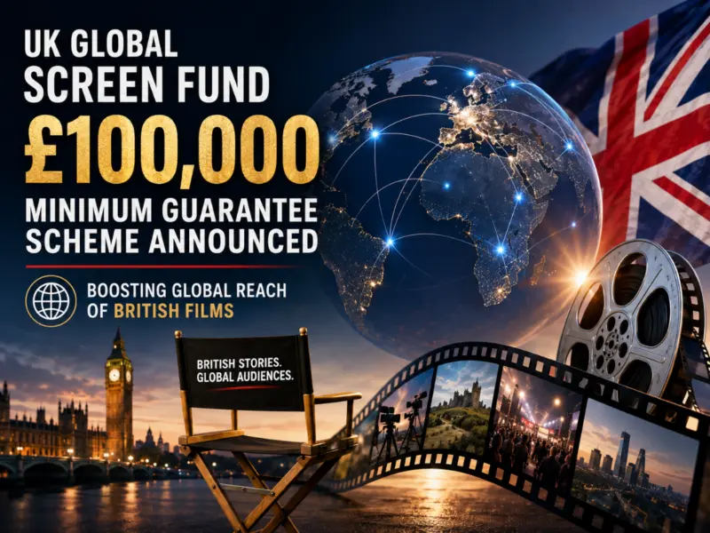 UK Global Screen Fund: £100,000 Minimum Guarantee Fund Announced To Help UK Sales Agents Secure Film Rights Globally