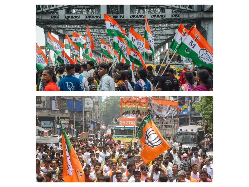 Campaign ends for first phase of assembly polls in West Bengal,  political parties give last push
