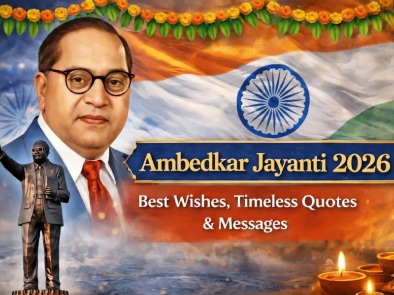 Ambedkar Jayanti 2026: 60+ Best Wishes, Timeless Quotes & Soul-Stirring Messages for Family, Friends & Colleagues | Share as WhatsApp Status, Facebook Posts & Instagram Captions