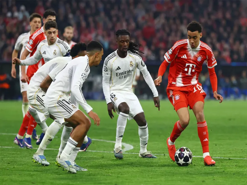 Bayern Munich outgun Real Madrid in seven-goal thriller, storm into UCL semi-finals