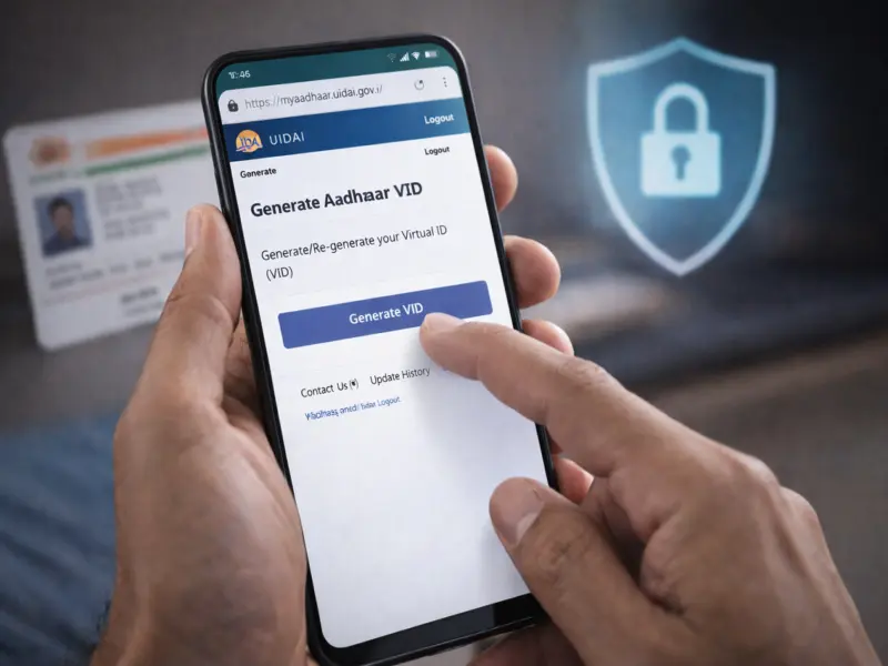 Aadhaar Security Hack: Use VID Instead of Aadhaar Number to Prevent Fraud-Here's How to Generate It