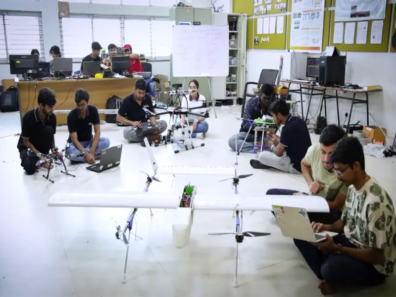 VNIT students advance AI and drone tech for India's Vision 2047