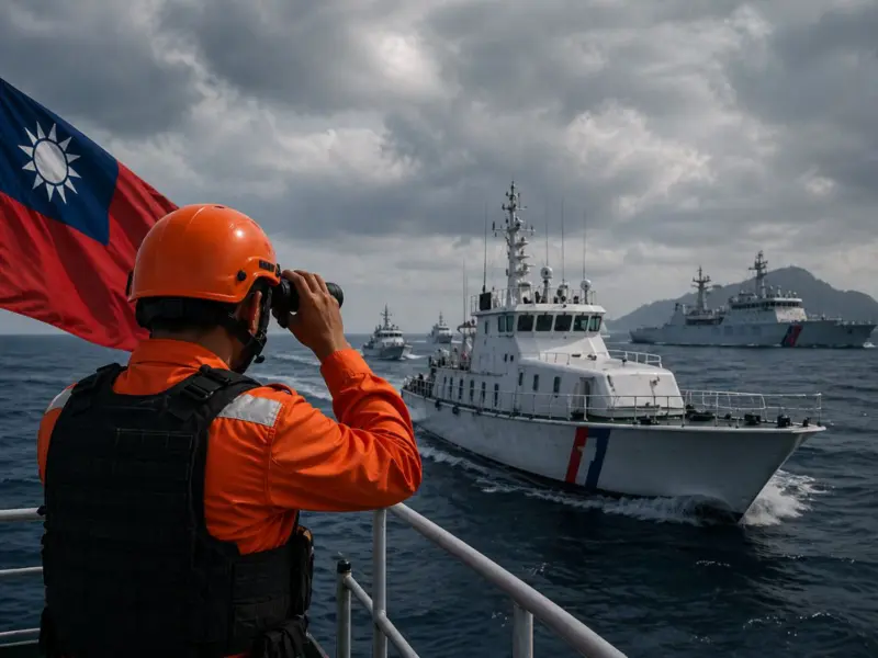 Taiwan Strengthens Coast Guard Strategy Amid Rising Chinese Gray Zone Pressure