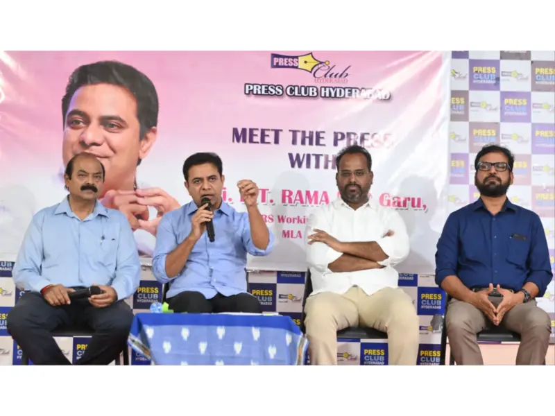 bRS to win over 90 seats, KTR calls Congress rule a disaster in Telangana