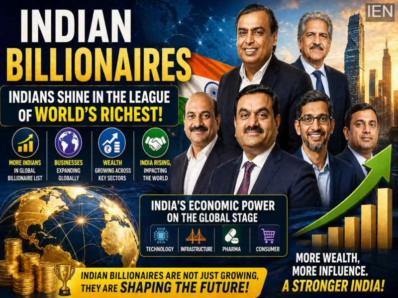 Indian Billionaires Rise Globally: New Report Shows India's Growing Wealth Power