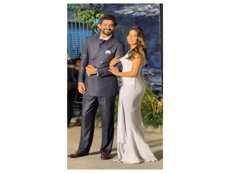 Kritika Kamra wears vintage Dior gown at wedding after-party