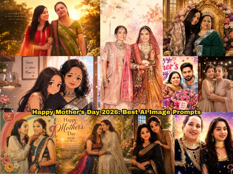 Happy Mother's Day 2026: Best AI Image Prompts in Cinema, Anime, Pixar, Hollywood & More Creative Styles