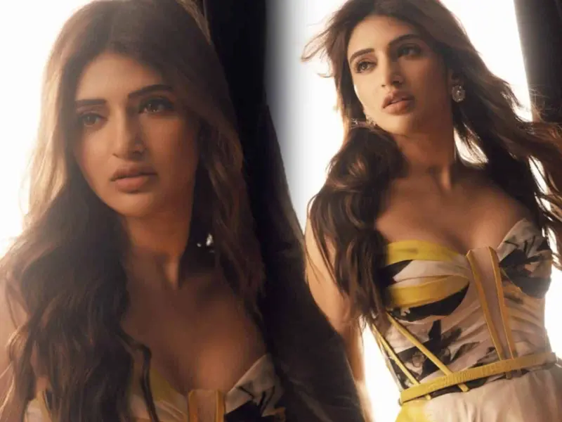 Sreeleela Wore A Breathtaking Floral Gown