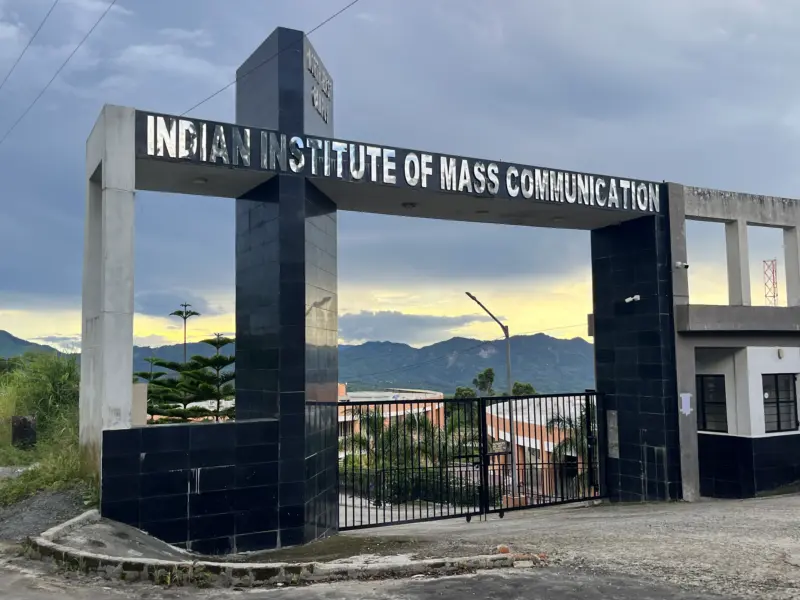 At IIMC Aizawl, education comes with a five-kilometre trek