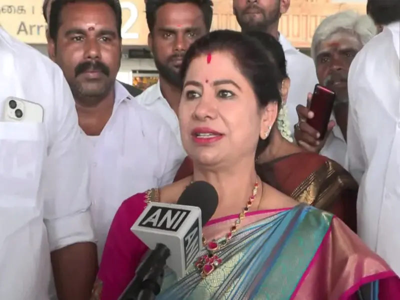 Lottery King's wife Leema Rose files nomination as richest candidate in Tamil Nadu polls