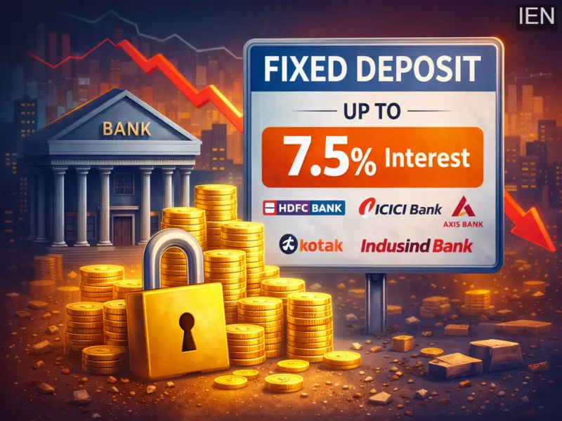 Tired of Market Volatility? Fixed Deposits Emerge as Safe Bet with Up to 7.5% Interest