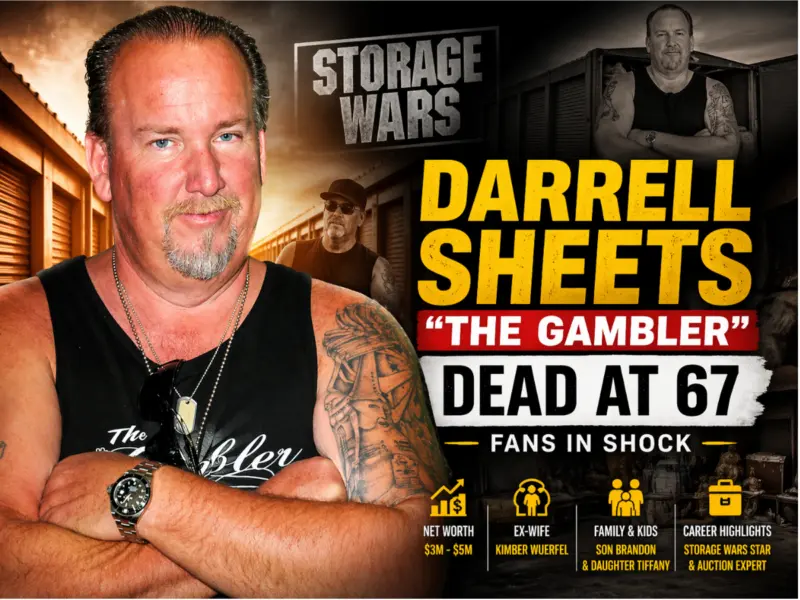 Who Was Darrell Sheets? 'Storage Wars' Star Known as 'The Gambler' Dies at 67, Leaves Fans Shocked - Check His Net Worth, Ex-Wife, Life, Career & More