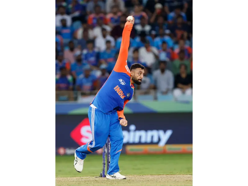 "I would like to.": Varun Chakaravarthy dedicates his Player of the Series award to his family