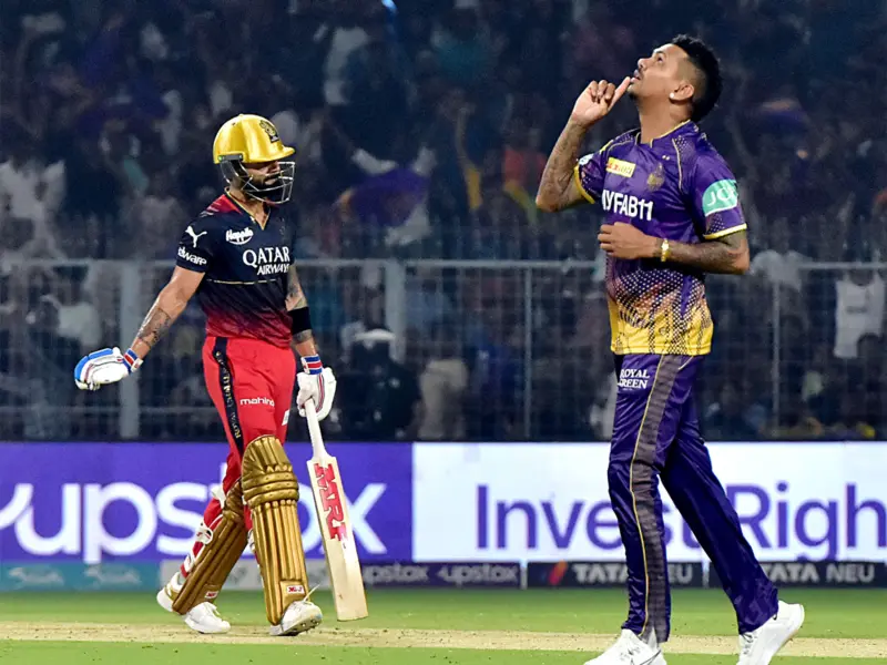 Virat Kohli aims for strong performance against KKR spinner Sunil Narine in IPL 2026