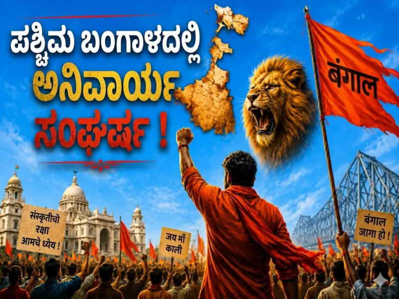 ಬಂಗಾಳದಲ್ಲಿ ಅನಿವಾರ್ಯ ಸಂಘರ್ಷ !