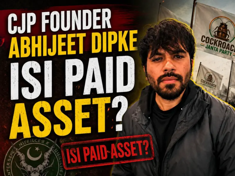 Fact check: Is Cockroach Janta Party Founder Abhijeet Dipke an ISI-Paid Asset? Here's What Police Records & Complaints Show