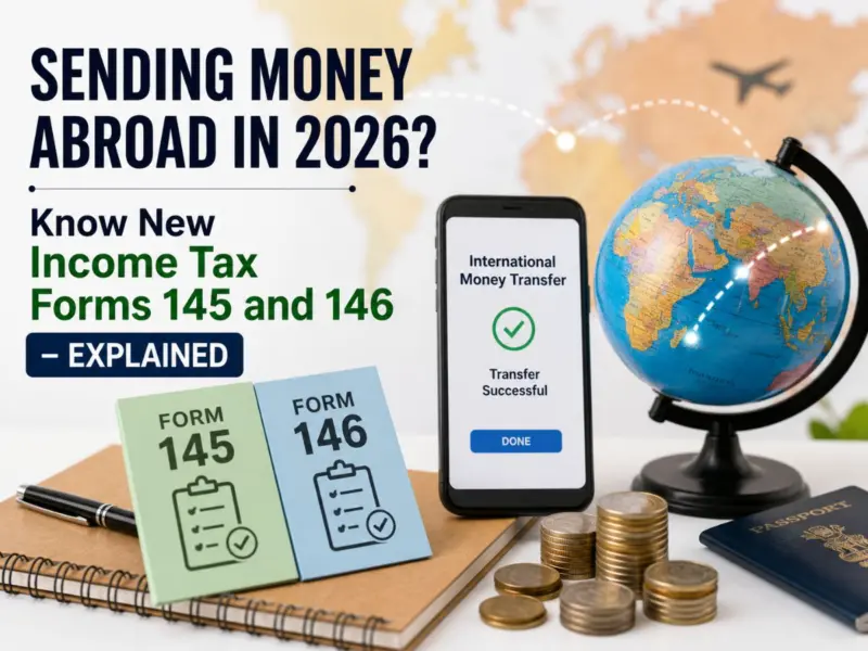 Sending Money Abroad In 2026? Know New Income Tax Forms 145 And 146 For Foreign Remittances And Compliance - Explained