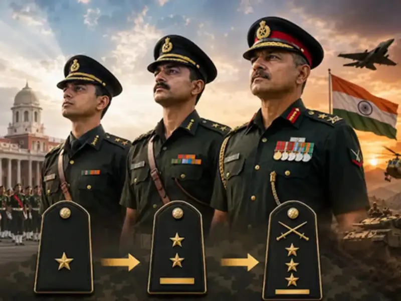 Pathway to Becoming a Lieutenant, Major, and Colonel in the Indian Army