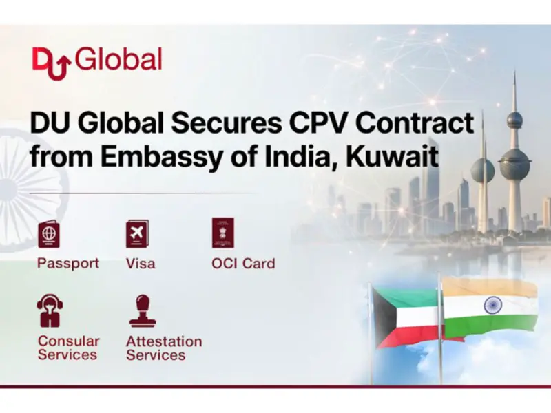 Dudigital Global Limited Secures CPV Services Contract from Embassy of India, Kuwait