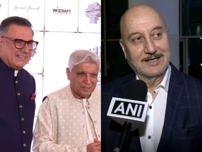 Boman Irani's Spiral Bound praised by Javed Akhtar and Anupam Kher at star event