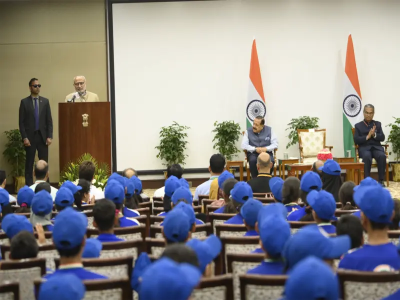 Youth Delegation from Jammu and Kashmir participates in 'Watan Ko Jano' programme, interacts with Vice President CP Radhakrishnan