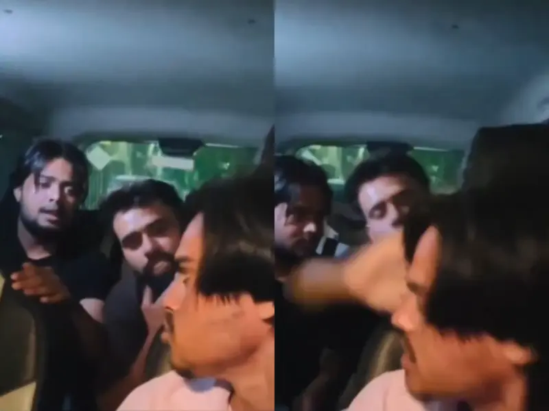 Delhi Shocker: Ola Cab Driver Assaulted By Two Men In Trilokpuri After Ride Ends; Brutal Attack Caught On Camera Sparks Concern Online | WATCH