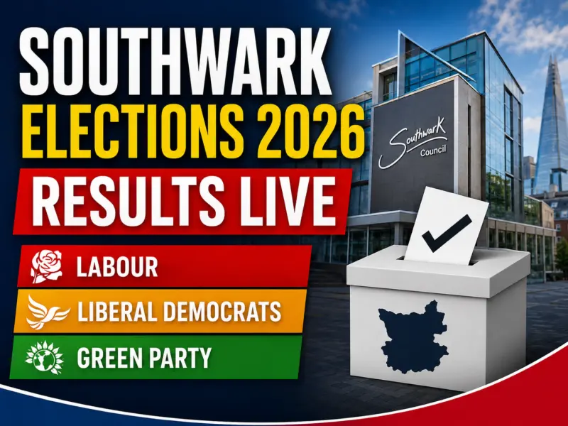 Southwark Council Elections 2026 Results Live: Which Party Won How Many Seats? Who Is Leading, Who Is Winning
