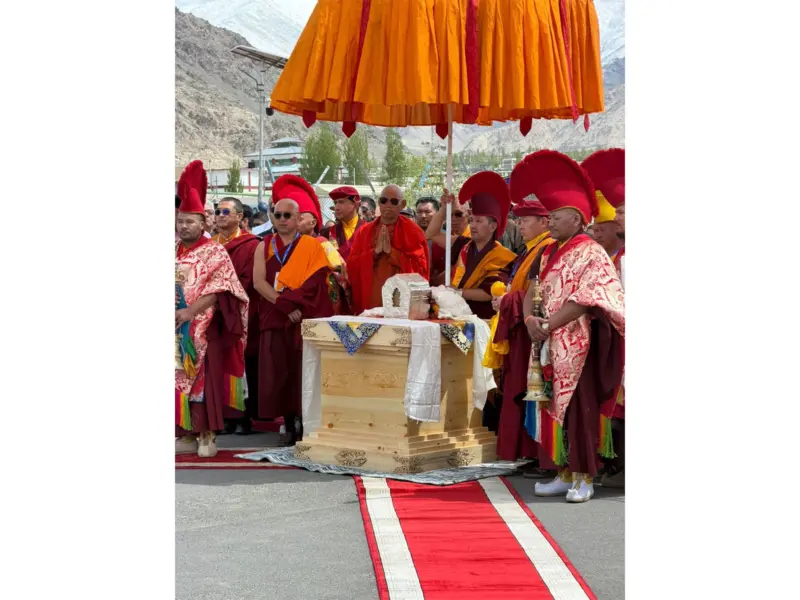 PM Modi hails inauguration of sacred Buddha relics exposition in Leh