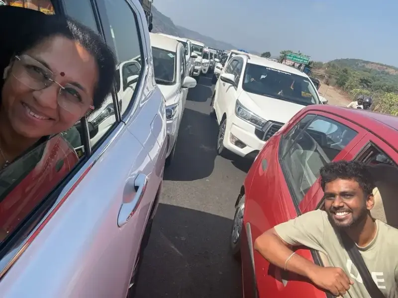 MP సుప్రియా సూలేకే తప్పని ట్రాఫిక్ కష్టాలు.. వీడియో వైరల్