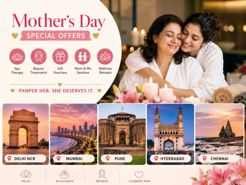 Mother's Day 2026: Best Spa, Salon & Wellness Offers Across Delhi NCR, Mumbai, Pune, Chennai & Hyderabad