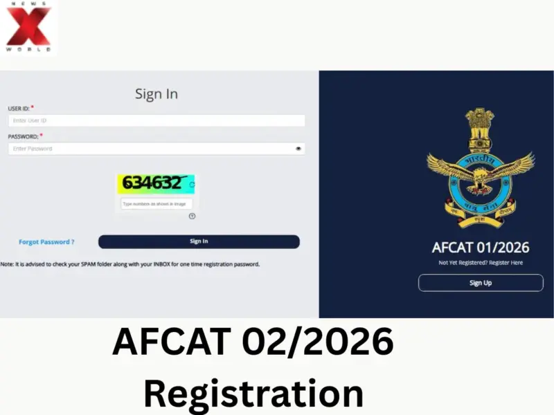 AFCAT 02/2026 Registration Begins at afcat.edcil.co.in; Check Eligibility, Age Limit, Application Fee, Selection Process and Last Date to Apply Online